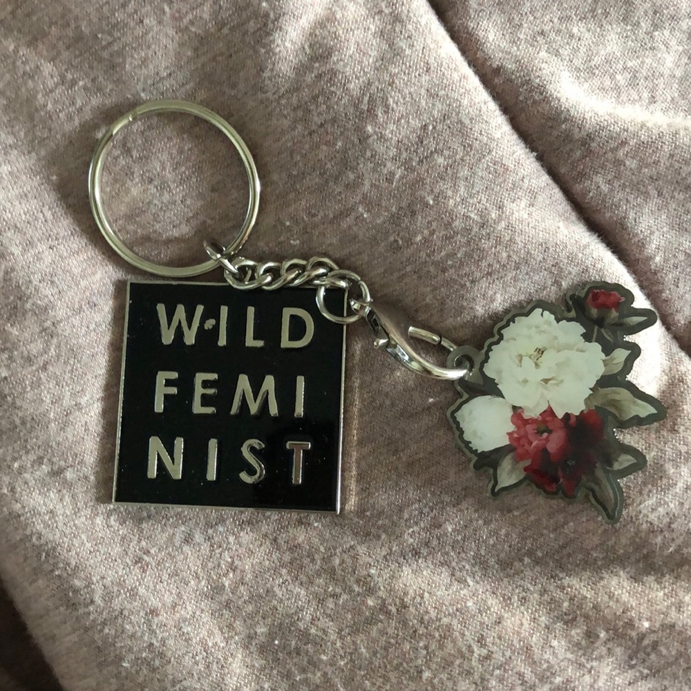 Wild Feminist Keychain